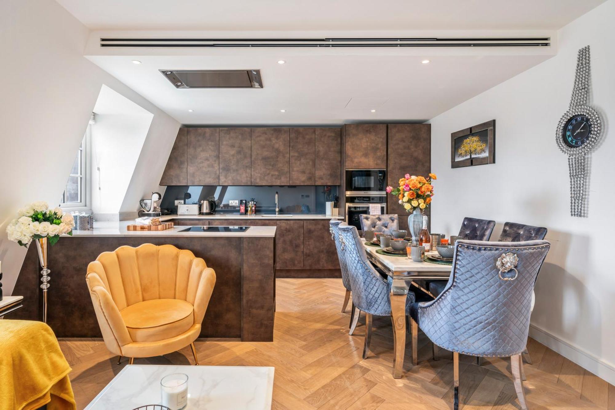 Apartament Panoramic Perfection Marble Arch 2Br Penthouse 74 Londyn Zewnętrze zdjęcie